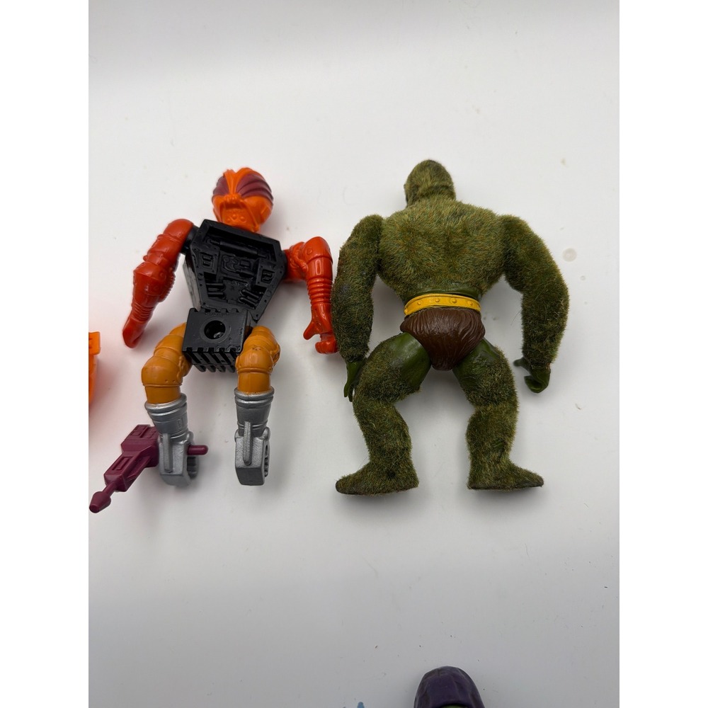 Vintage 1984 Masters of the Universe Collectors Case & Action Figure Lot Mattel - Picture 13 of 16
